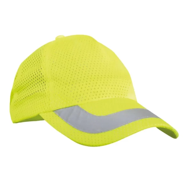 OccuNomix High Visibility Baseball Cap with Reflective Tape
