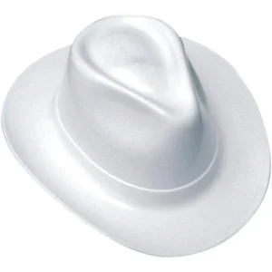 VCB200 Vulcan Cowboy Hard Hat – 6-Point Ratchet Suspension – White