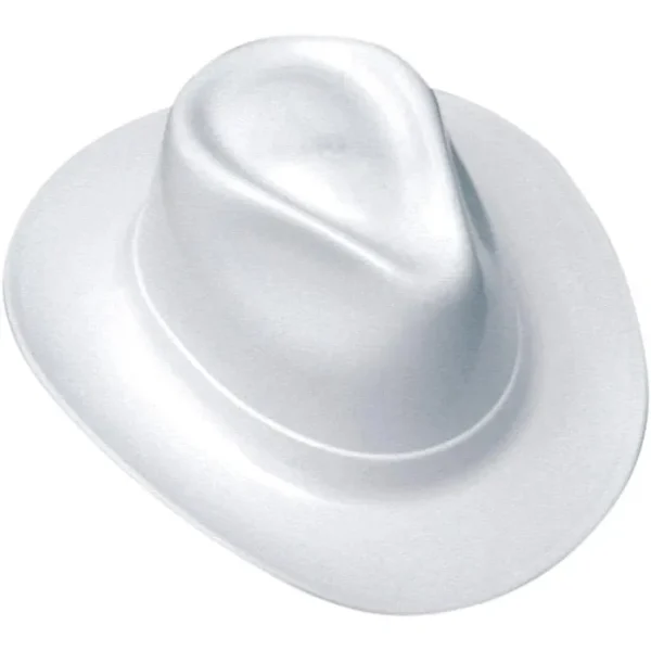VCB200 Vulcan Cowboy Hard Hat – 6-Point Ratchet Suspension – White