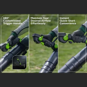 Optimus 82V Dual-Port Backpack Blower Kit | (2) CORE530 Batteries & Dual Port Charger - view 4