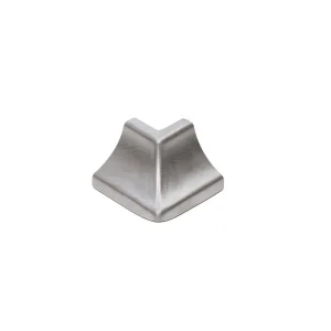 Schluter ECK-KHK Outside Corner | Brushed Stainless Steel
