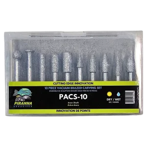 Piranha 10-Piece Carving Set