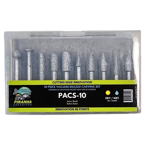 Piranha 10-Piece Carving Set