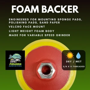 Piranha Foam Backer Pad - view 2