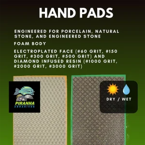 Piranha Abrasives Hand Pads | 60 Grit - view 2