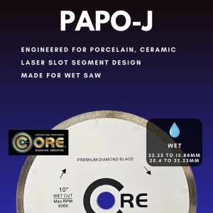 PAPO-J Diamond Blade | 7″ - view 2