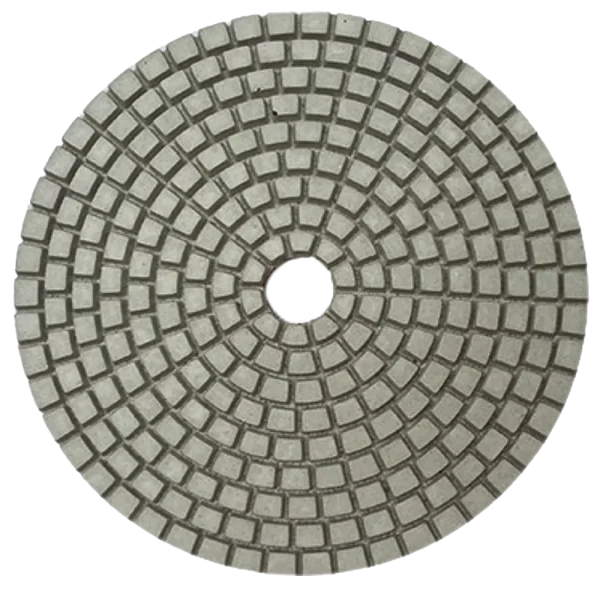 Piranha Wet White Polishing Pads | 50 Grit