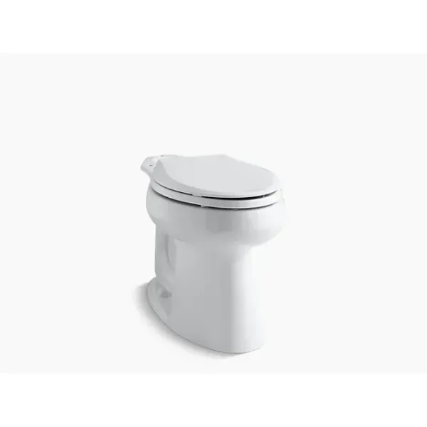 Kohler White Highline comfort Height Elongated Toilet Bowl with Seat