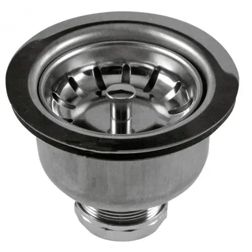 Danco 3-1/2″ Lock-In Fixed Post Basket Strainer Assembly Stainless Steel