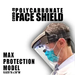 ProKnee Max Protection Polycarbonate Face Shield - view 2