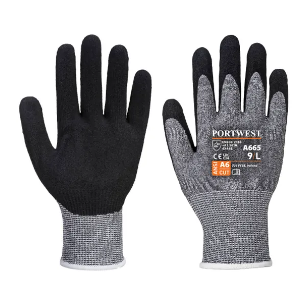 Portwest VHR Advanced Cut Gloves, Grey