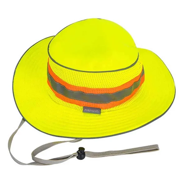 Portwest Hi-Vis Ranger Hat, Yellow