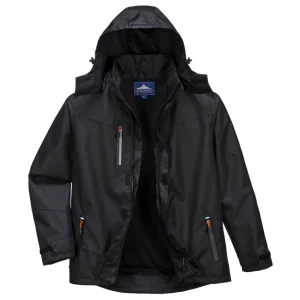 S555 – Outcoach Jacket Black
