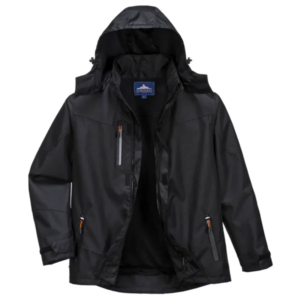 S555 – Outcoach Jacket Black