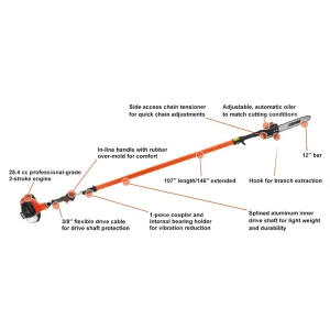ECHO PPT-2620H Power Pruner - view 3