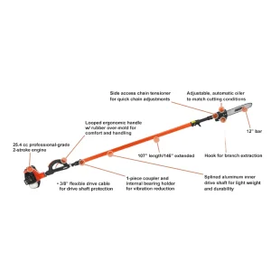 ECHO PPT-2620 Power Pruner - view 3