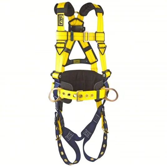 3M Delta Safety Harness, Construction Vest Style, Size X-Large