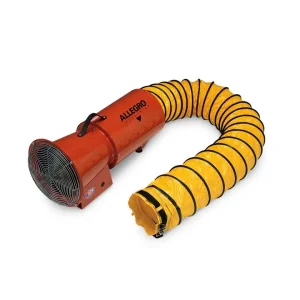 Allegro 8 in. Blower, DC with 15 ft. Hose and Mounted Canister, 12vDC, 1/4 hp