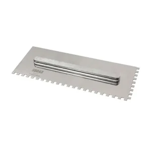 Bihui Tools 11″ Replacement Trowel Blades | 6mm Square Notch - view 2