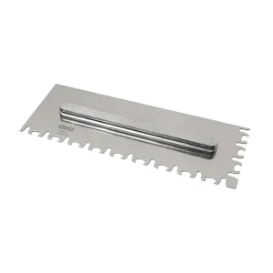 Bihui Tools 11″ Replacement Trowel Blades | 6mm Square Notch - view 4
