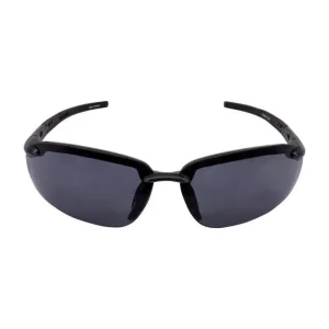 Radians Crossfire ES5 Premium Safety Eyewear, Pearl Black Frame, Smoke Lens - view 2