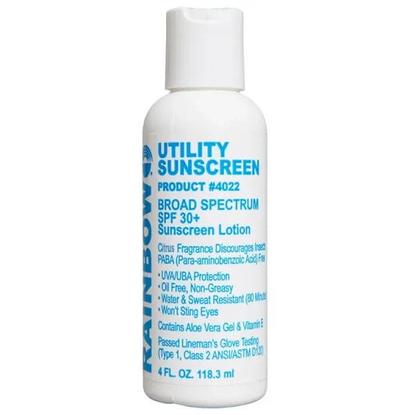 Utility Sunscreen SPF 30 – 4oz Bottle