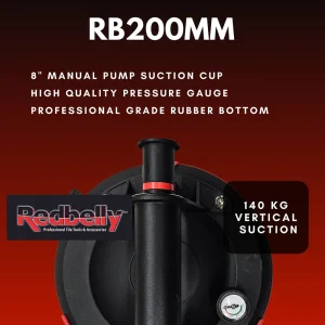 Redbelly 8″ Manual Vacuum Suction Cup - view 2