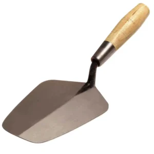 Kraft 8” Bucket Trowel with 6″ Wood Handle
