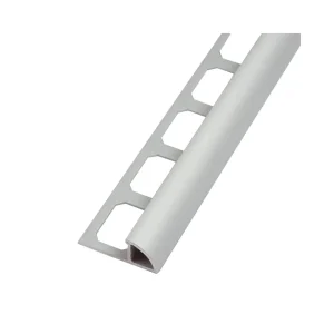 Laticrete Round Edge Profile (RO2) | 1/4″ / Polished Chrome - view 3