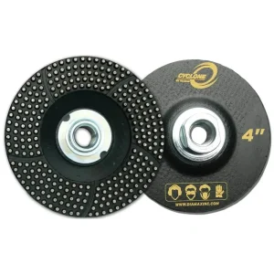 Diamax Cyclone 4″ Super Cluster Diamond Grinder Wheel