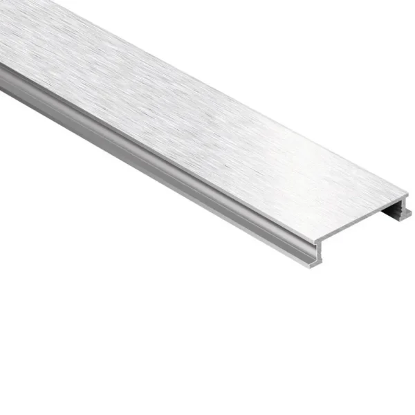 Schluter Designline Decorative Trim (Profile) | Brushed Stainless Steel