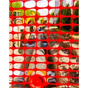 L&M Bag & Supply Economy Orange Beacon Safety Fence, 4′ x 100′ - view 3