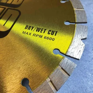 SG-C9 Solid Gold 9″ Concrete & Masonry Blade - view 4