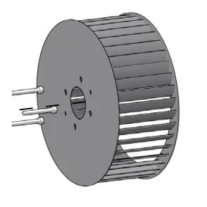 BLOWER WHEEL, BRAZED REVCOR R7 – SH-62303