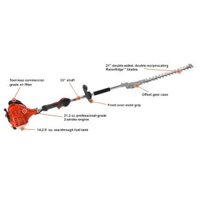 ECHO SHC-225 Shafted Hedge Trimmer - view 4