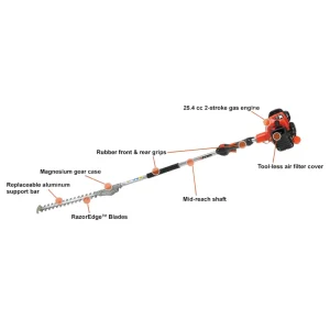 ECHO SHC-2620S Hedge Trimmer - view 3