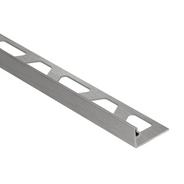 Schluter Jolly Edge Trim 1/4″-5/16″ | Stainless Steel V2A / Brushed Stainless Steel / 1/4″