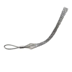 Slingco Single Eye Double Weave Cable Pulling Grip, ST Type, 1” – 1.5” in Range, 24” Lattice Length, 9600 lbs