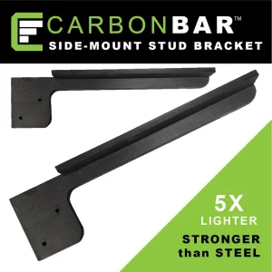 CF Span CarbonBar Side Mount Stud Bracket | 12″ - view 2