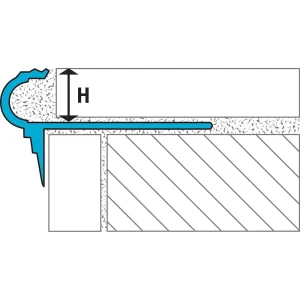 Laticrete Stair Nosing Profile (SN1) | 11/32″ - view 3