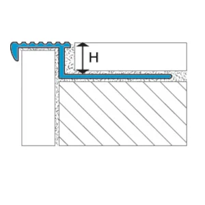 Laticrete Stair Nosing Profile (SN6) | 11/32″ - view 2