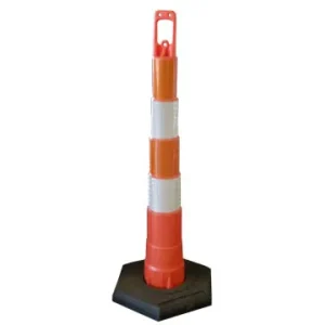 Cortina Safety Products 42″ Channelizer Cone Delineator with 16 lb. Base