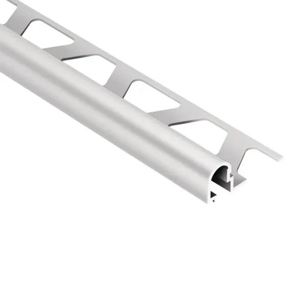 Schluter Rondec-DB Edge Trim | 8′ 2-1/2″ / Satin Anodized