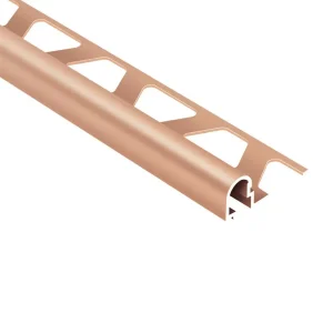 Schluter Rondec-DB Edge Trim | 8′ 2-1/2″ / Satin Anodized - view 3