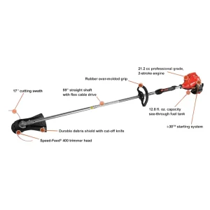 ECHO SRM-225 Straight Shaft Trimmer - view 4