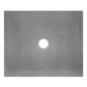KBRS ShowerSlope Center Drain Cut-to-Fit Shower Pan | 33″ x 43″
