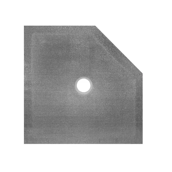 KBRS ShowerSlope Neo Angle Cut-to-Fit Shower Pan | 33″ x 33″