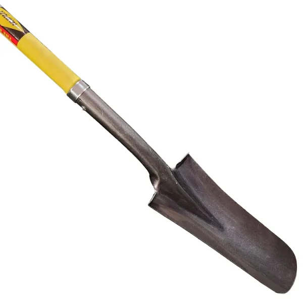 Nupla Sharp Shooter Drain Spade with 14-Gauge Steel Blade and 48″ Fiberglass Handle