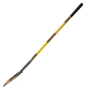 Structron 14″ Rear Roll Step Drain Spade, 48″ Long Yellow Fiberglass Handle - view 3