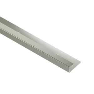Schluter-VINPRO-S Edge Trim | Brushed Chrome Anodized / 1/8″ - view 2